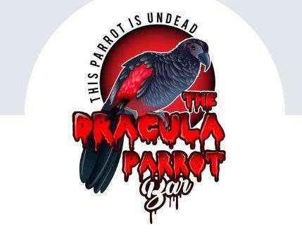 The logo for The Dracula Parrot. Picture: The Dracula Parrot Ltd