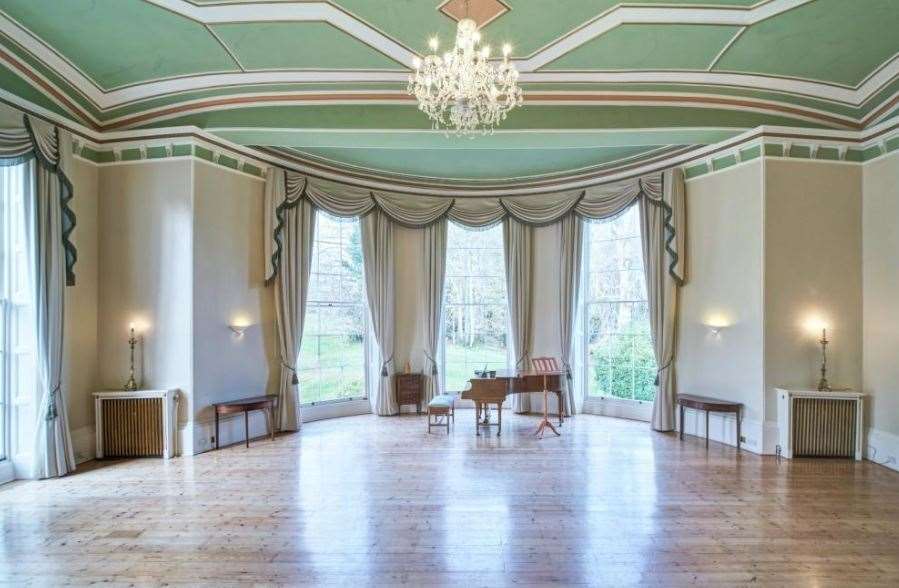 Ever wanted to dance in your own ballroom? Charlton House could make your dreams come true. Picture: Strutt & Parker