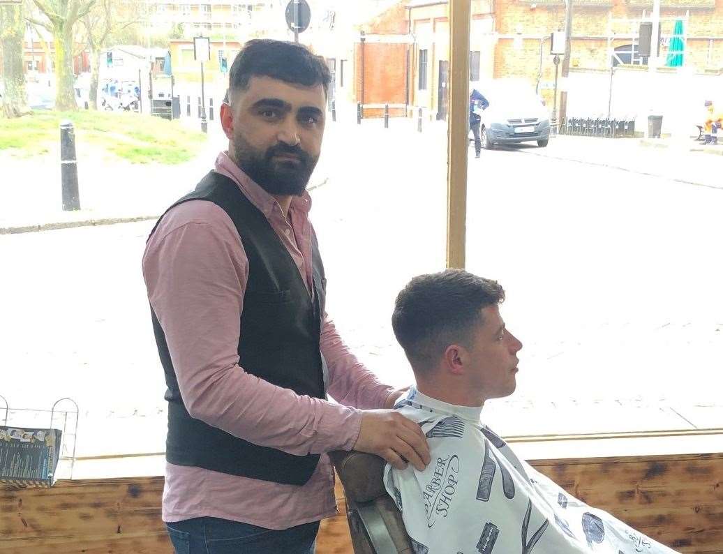 The application has been submitted by Cuneyt Kaya, of Kaya Barbers in Rochester