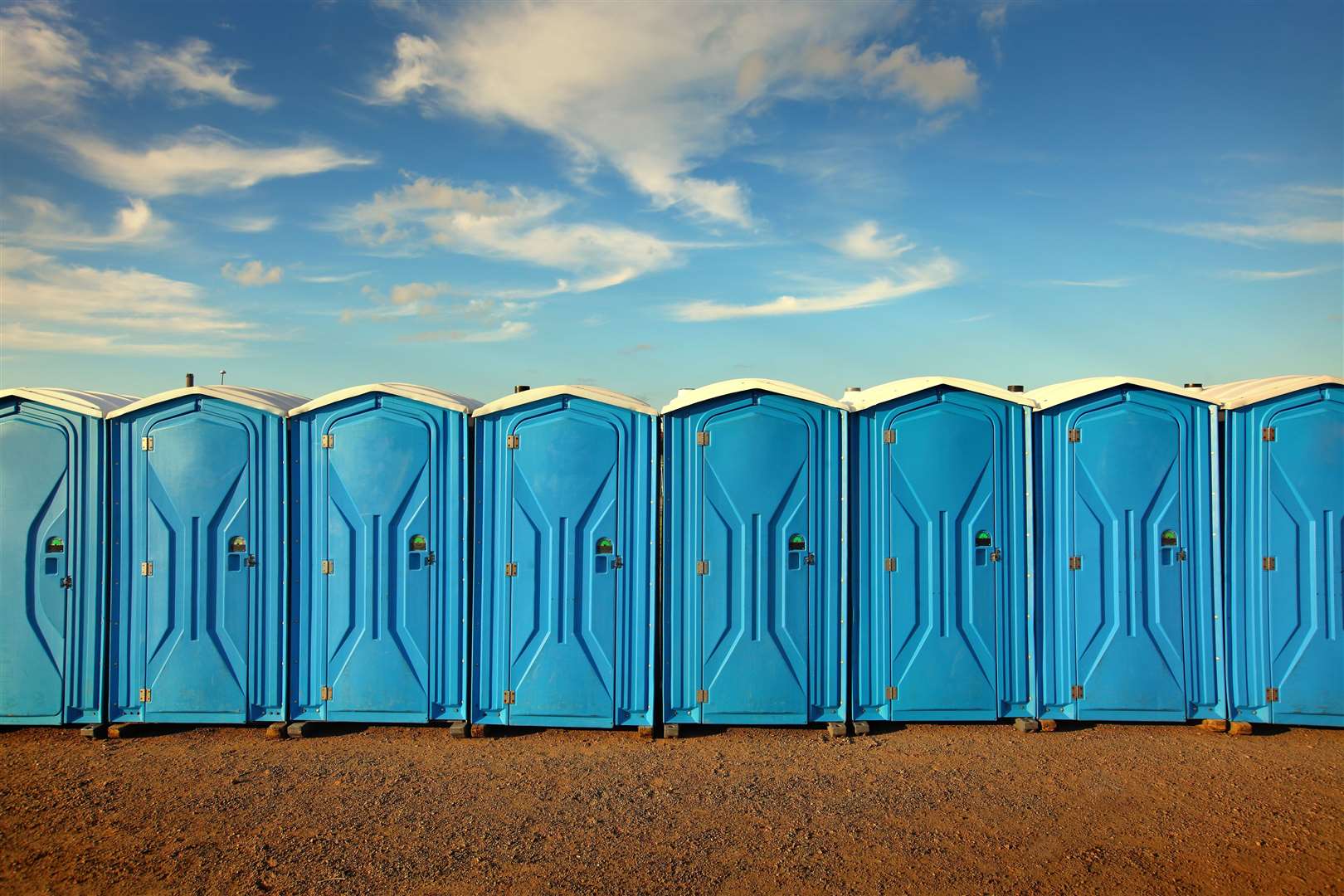 Portable toilets are set to be installed on the M20 and A20