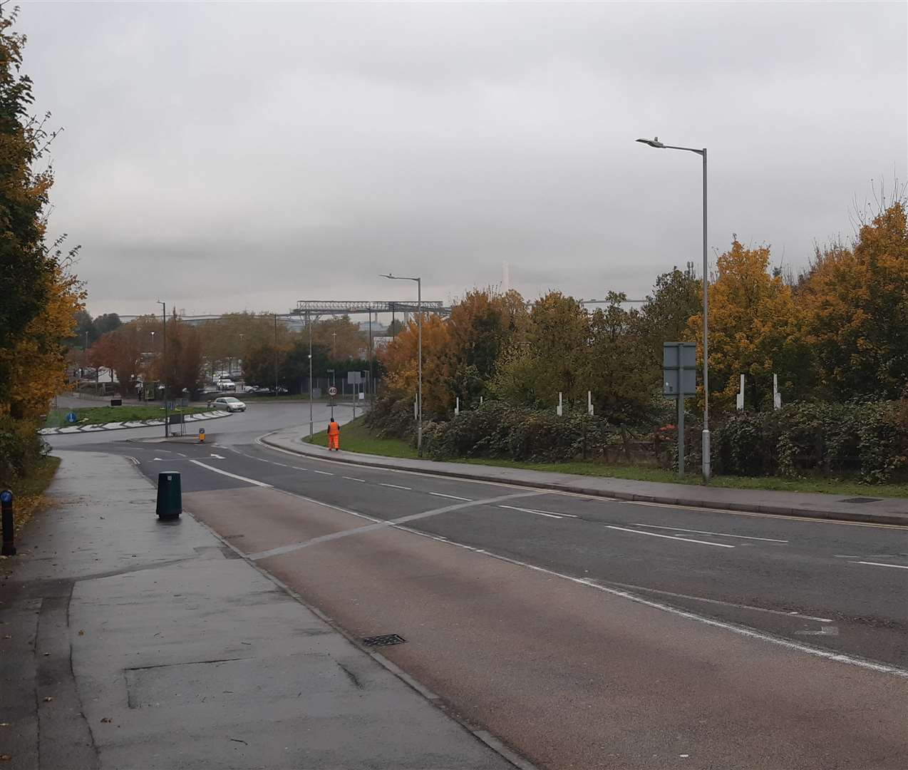 There are plans for 47 new flats on the corner of Station Road, Greenhithe. Photo: Sean Delaney