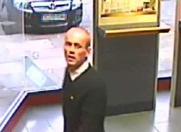 Mark Love caught on CCTV at a bookies the day after the murder. Picture: Kent Police