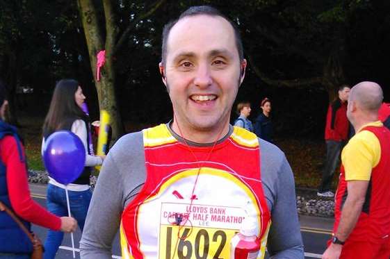 Lee Winter will be running the London Marathon to raise money for MIND
