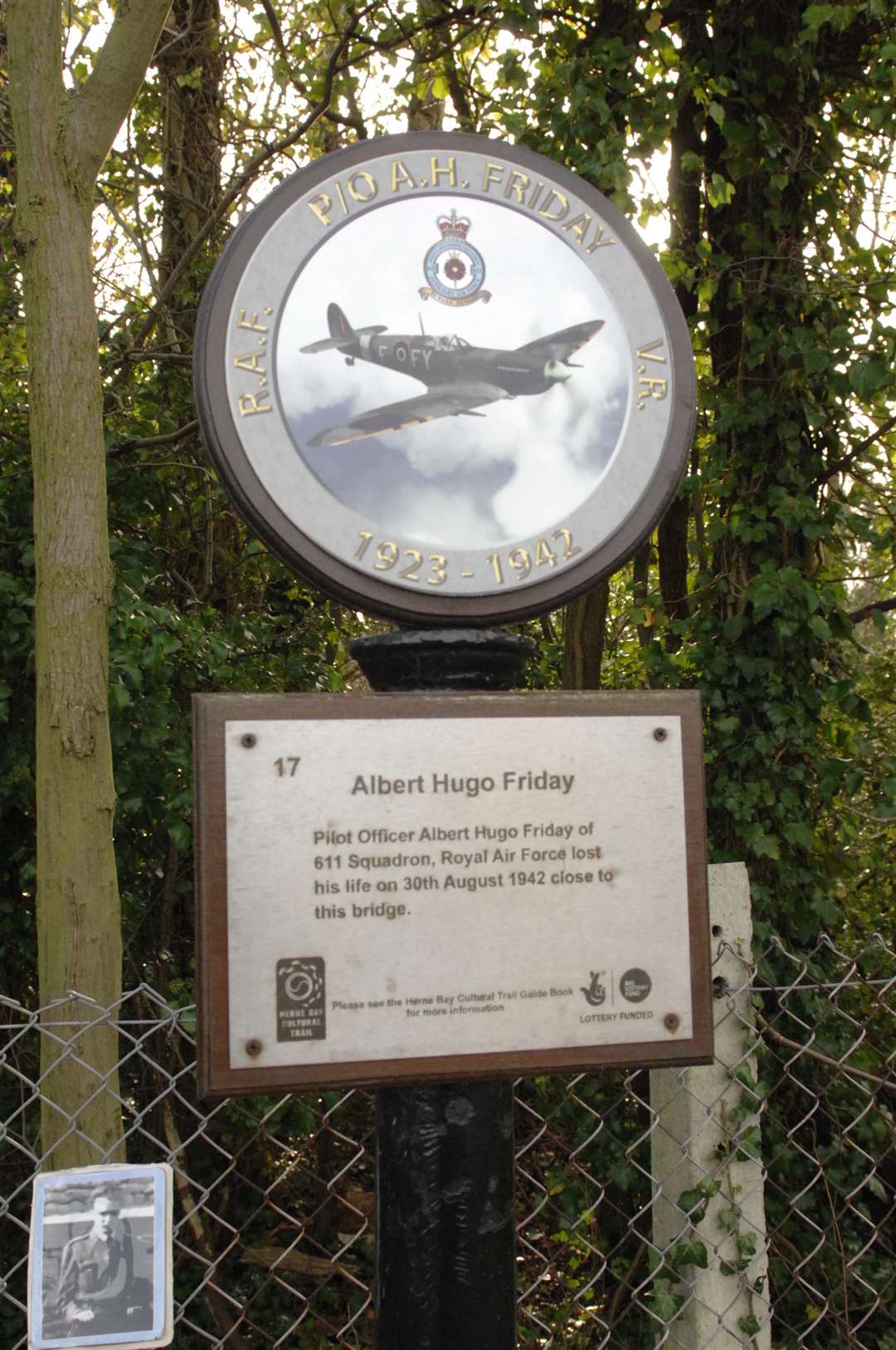 The Albert Hugo Friday memorial