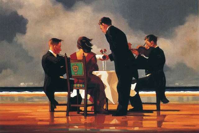 The Jack Vettriano classic collection at Lovelys Gallery, Margate