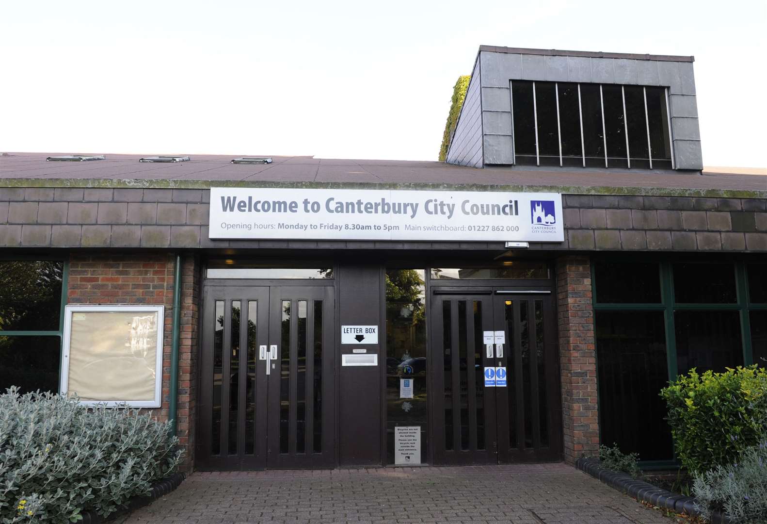 Canterbury City Council’s offices in Military Road, Canterbury