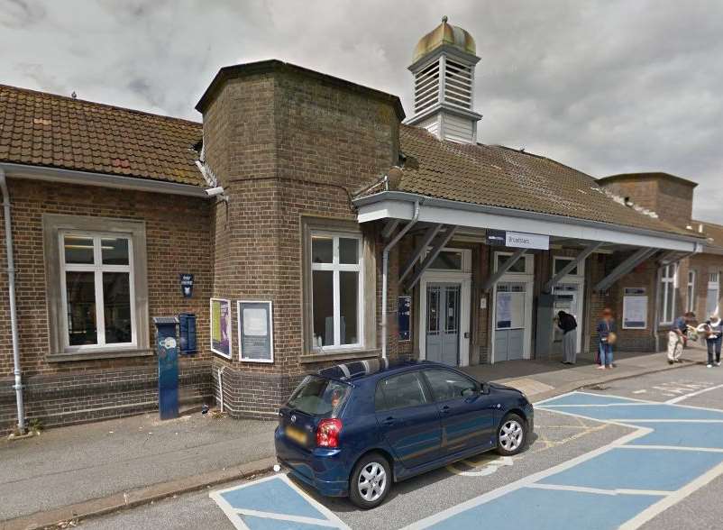The woman died on the tracks at Broadstairs train station