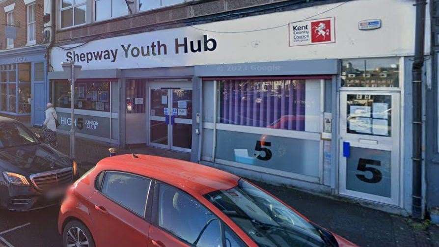A temporary library opened at the Shepway Youth Club in November. Picture: Google