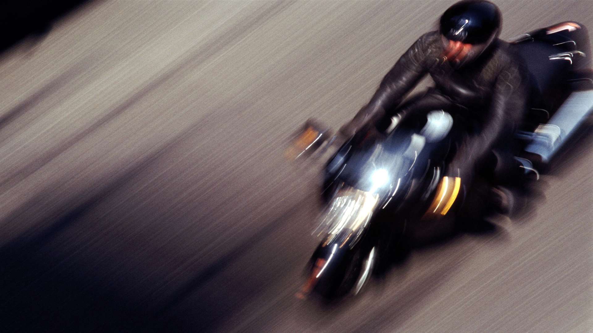 Stock pic: Man riding a motorbike
