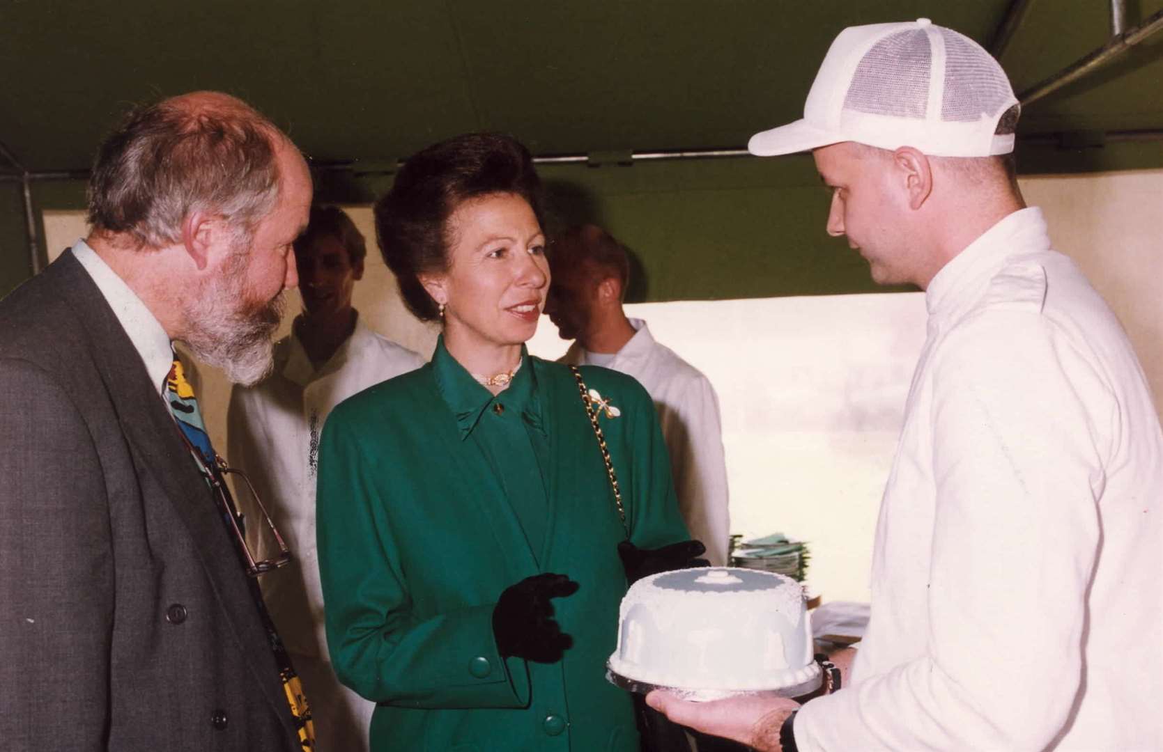 Princess Anne visits Blantyre House in 1993