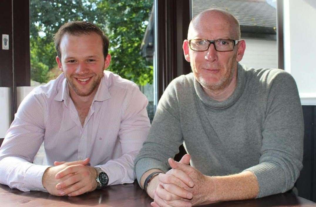 Elliot Hughes, left, and Paul Higgs, who have taken over the Shurland Hotel at Eastchurch