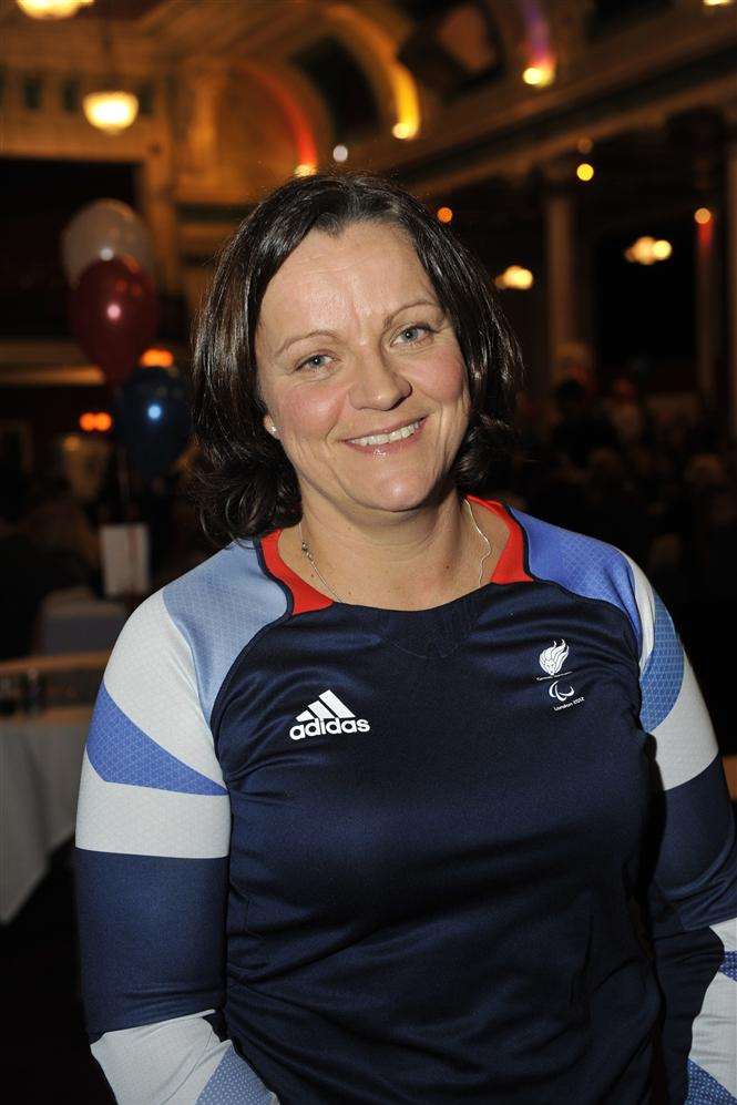 Inspirational sporting star Martine Wright was the VIP guest at Thanet Posrts Awards at Margate's Winter Gardens.