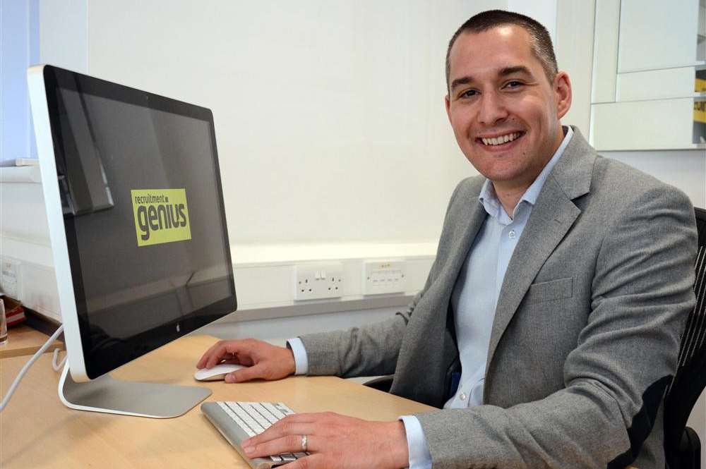 Recruitment Genius managing director Geoff Newman