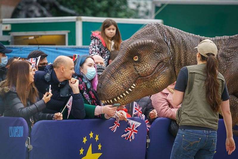 A T-Rex is expected to greet spectators along the route. Image: LNYDP.