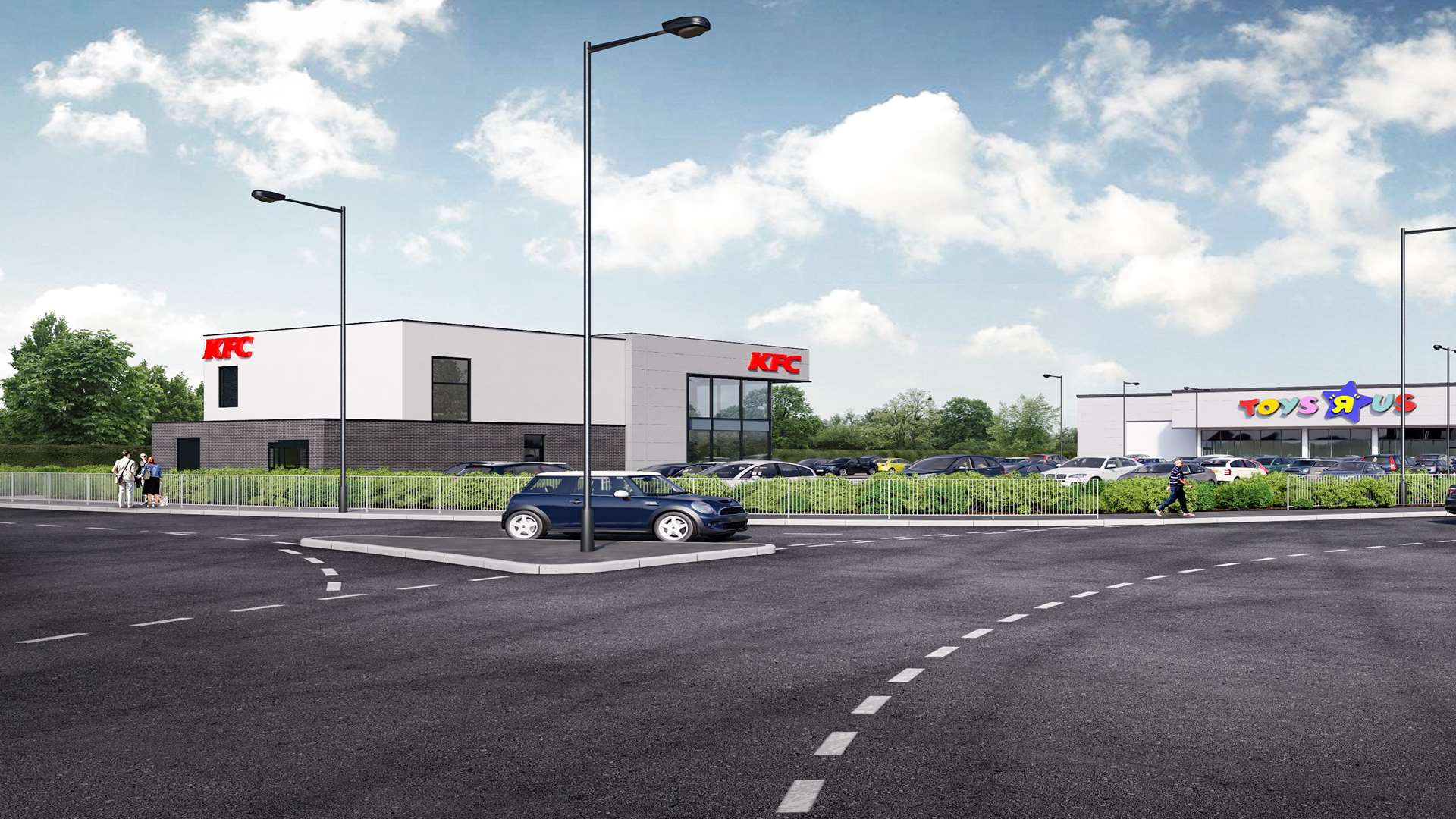 Horsted retail park plans released by Royal London