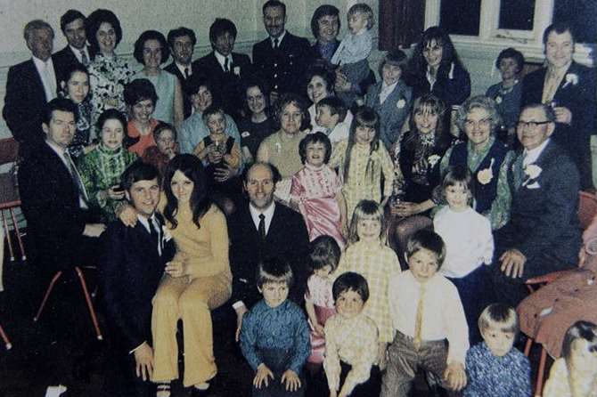 The last time the Thomas family got together for a big reunion was in 1971 for the wedding of Paul, one of 10 siblings