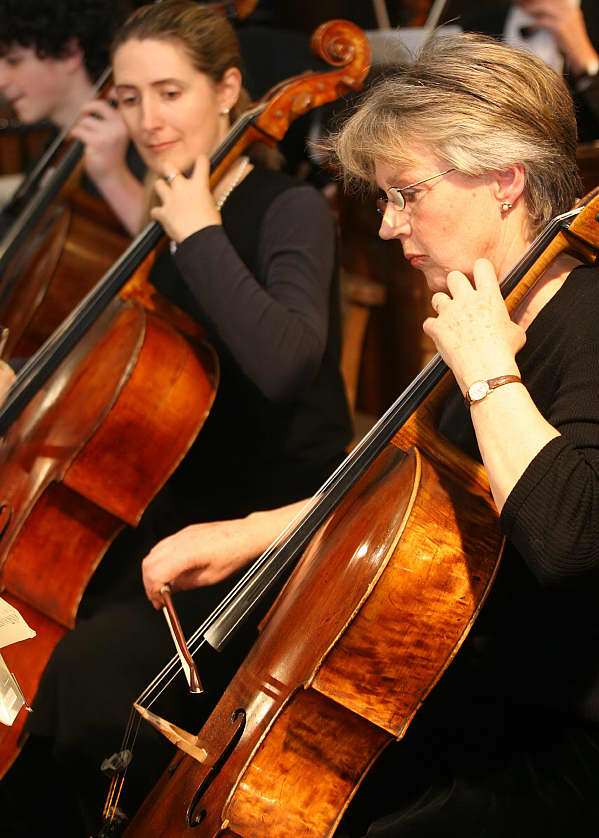 Plaxtol Chamber Players at the festival opening. Picture: JOHN WESTHROP