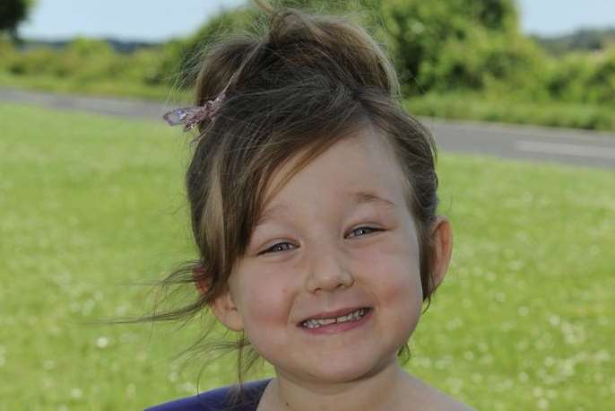 Leyla Starr, 4, who has won South East Minnie 1st Princess in Face of the World pageant