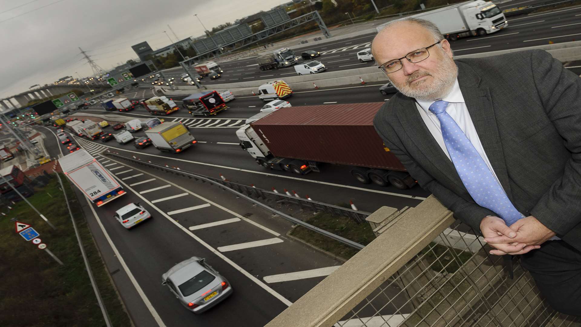 Jeremy Kite, leader of Dartford Council, was against plans for a second crossing at Dartford. Picture: Andy Payton
