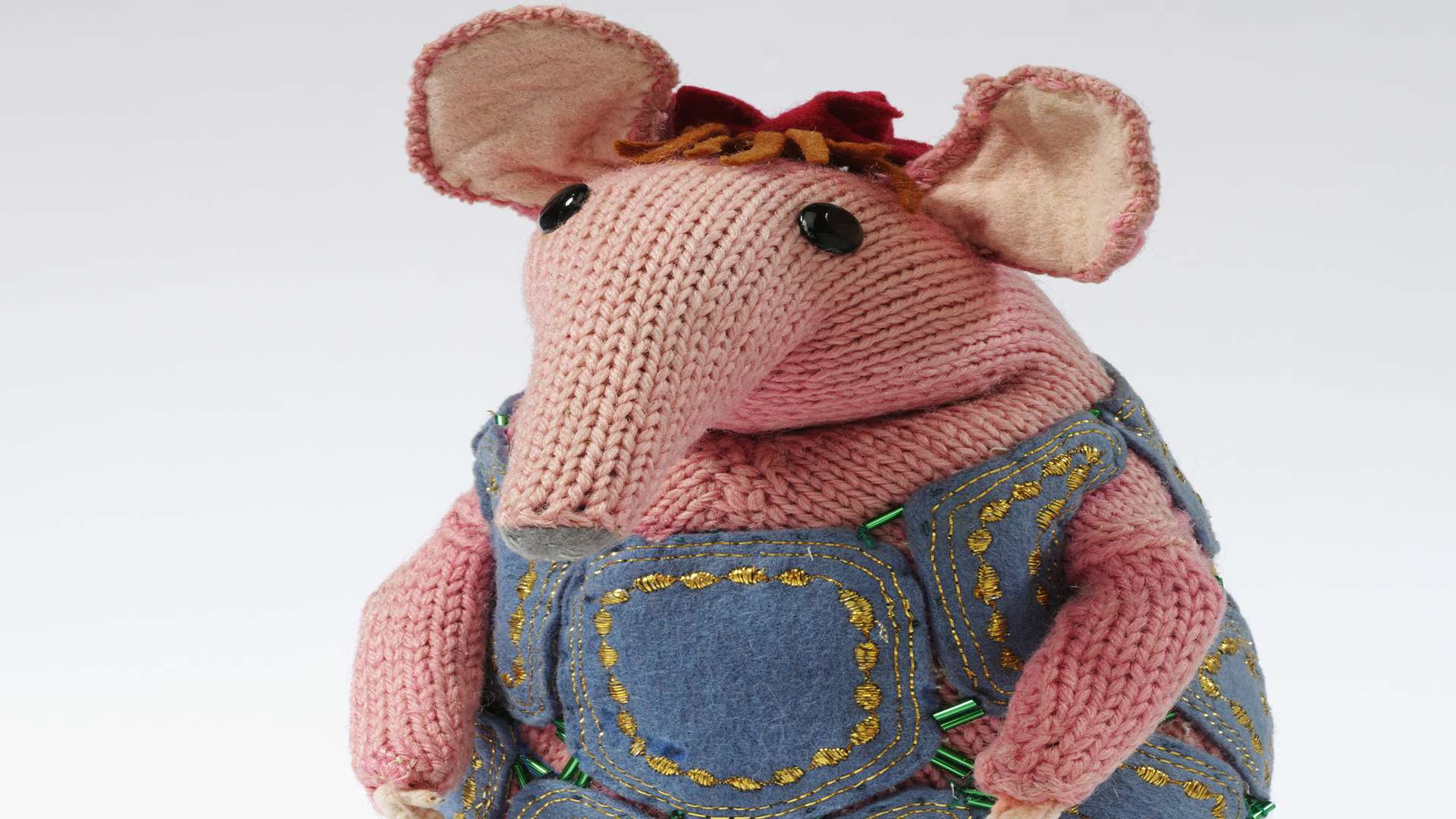 One of The Clangers, who will be at Sissinghurst Castle Garden Picture: ©Smallfilms, ©Victoria and Albert Museum, London