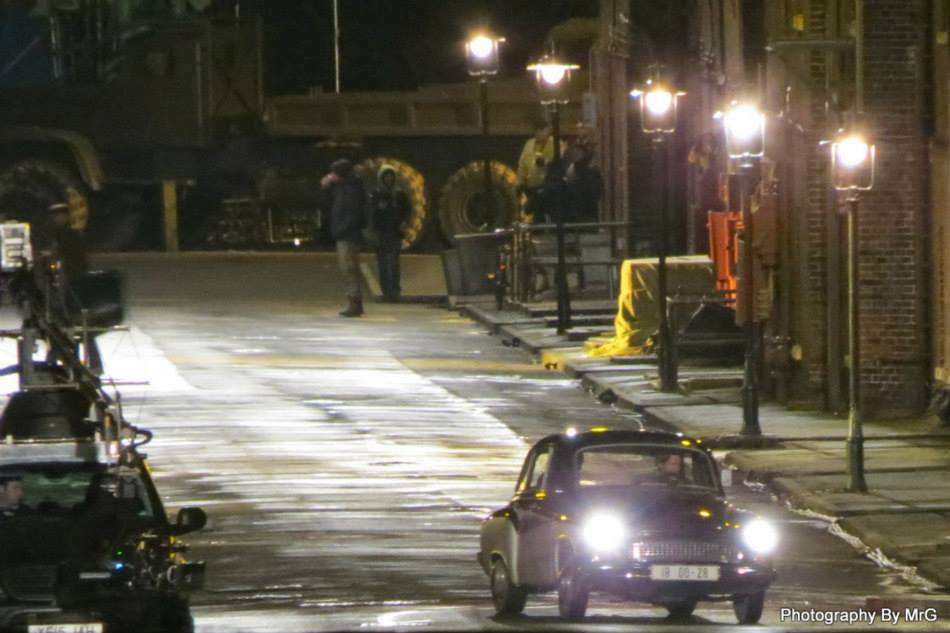 Filming The Man from U.N.C.L.E. at Chatham's Historic Dockyard. Picture: MrG.
