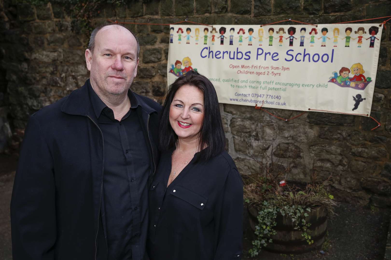 Steve and Cindy Fox from Cherubs Nursery, Linton, Maidstone