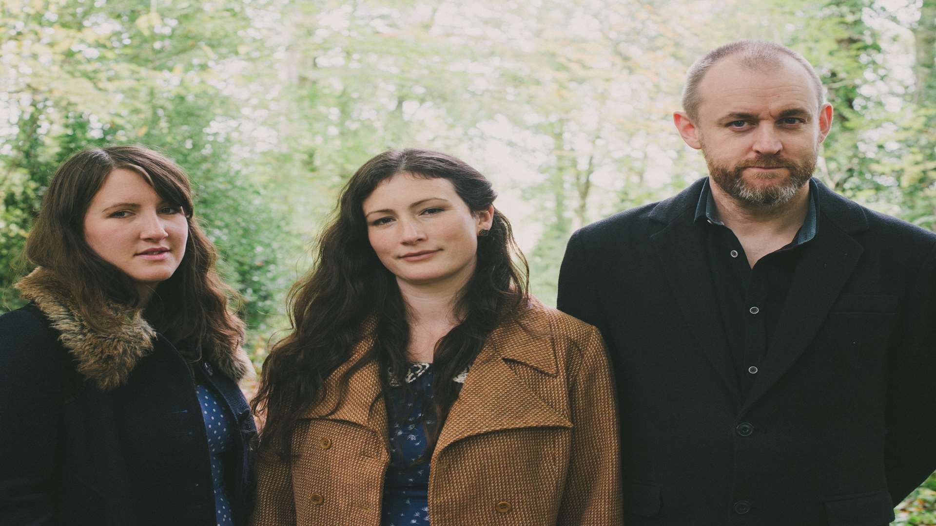 Becky, left, Rachel, centre, and Adrian (The Unthanks) will be performing in Revelation St Mary's, Ashford
