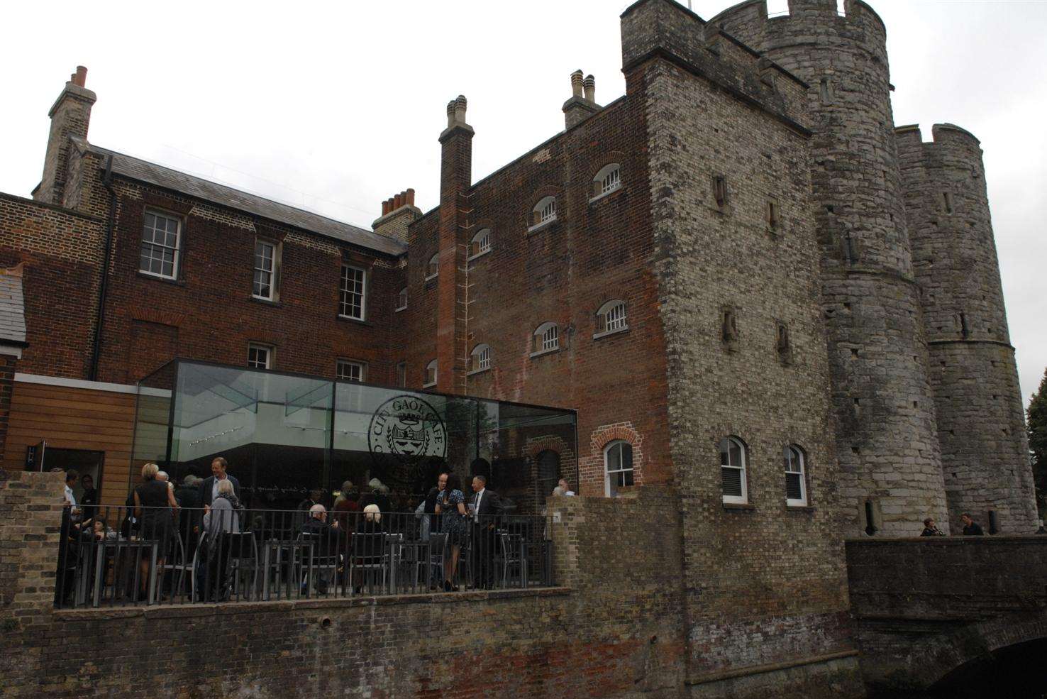 The City Gaol Cafe and Westgate Towers museum when it was in use