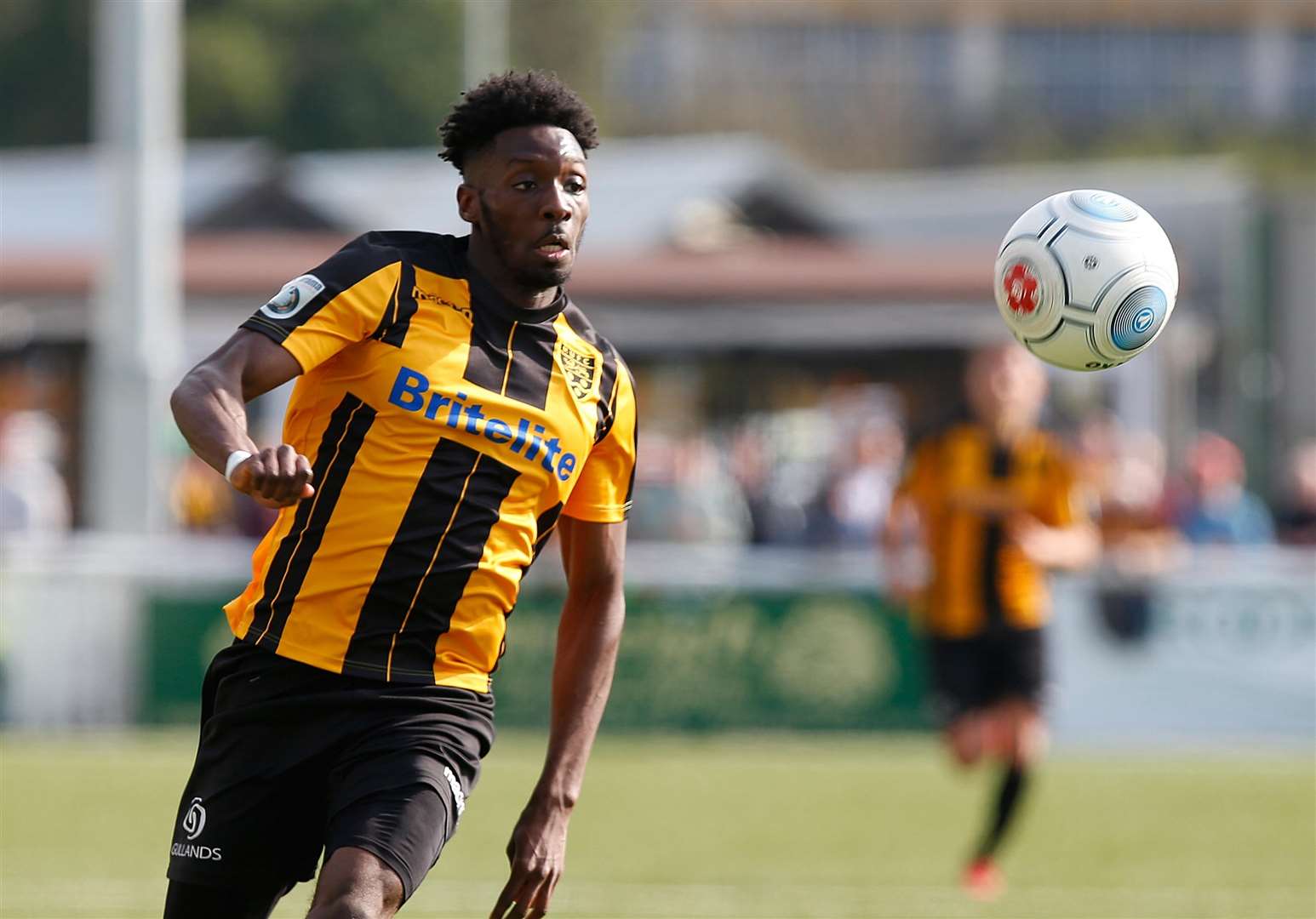 Blair Turgott's penalty gave Maidstone the lead at Chester Picture: Andy Jones