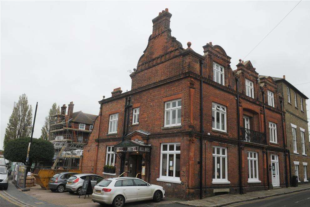 The Bell Hotel in Sandwich is undergoing a £300,000 refit