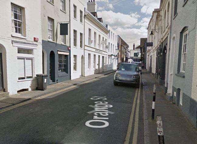 Orange Street, Canterbury. Google street view (1878704)