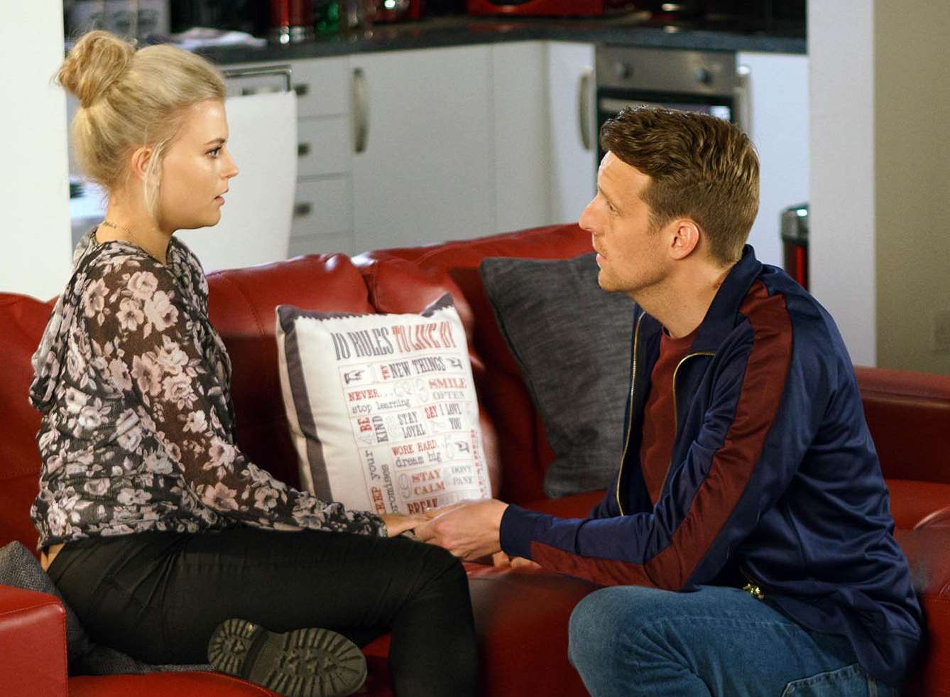Nathan and Bethany in Coronation Street