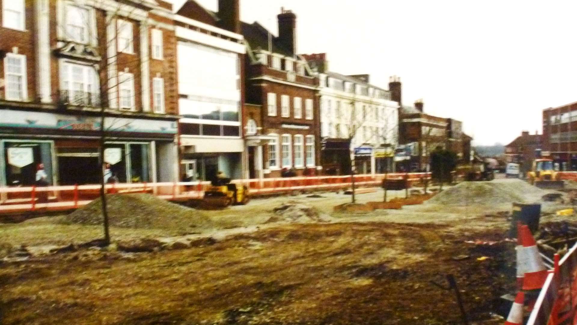 The cobbles were put in in 1999. Picture by Steve Salter
