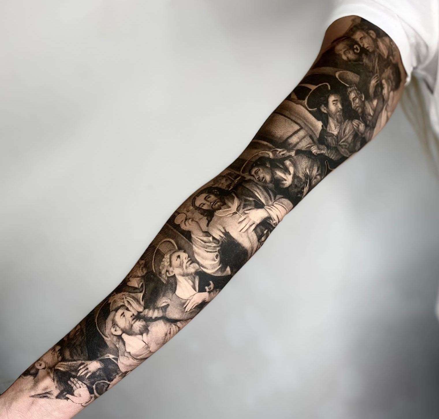 A striking sleeve design by Black & Even, based in Tunbridge Wells. Picture: Christy Low Photography