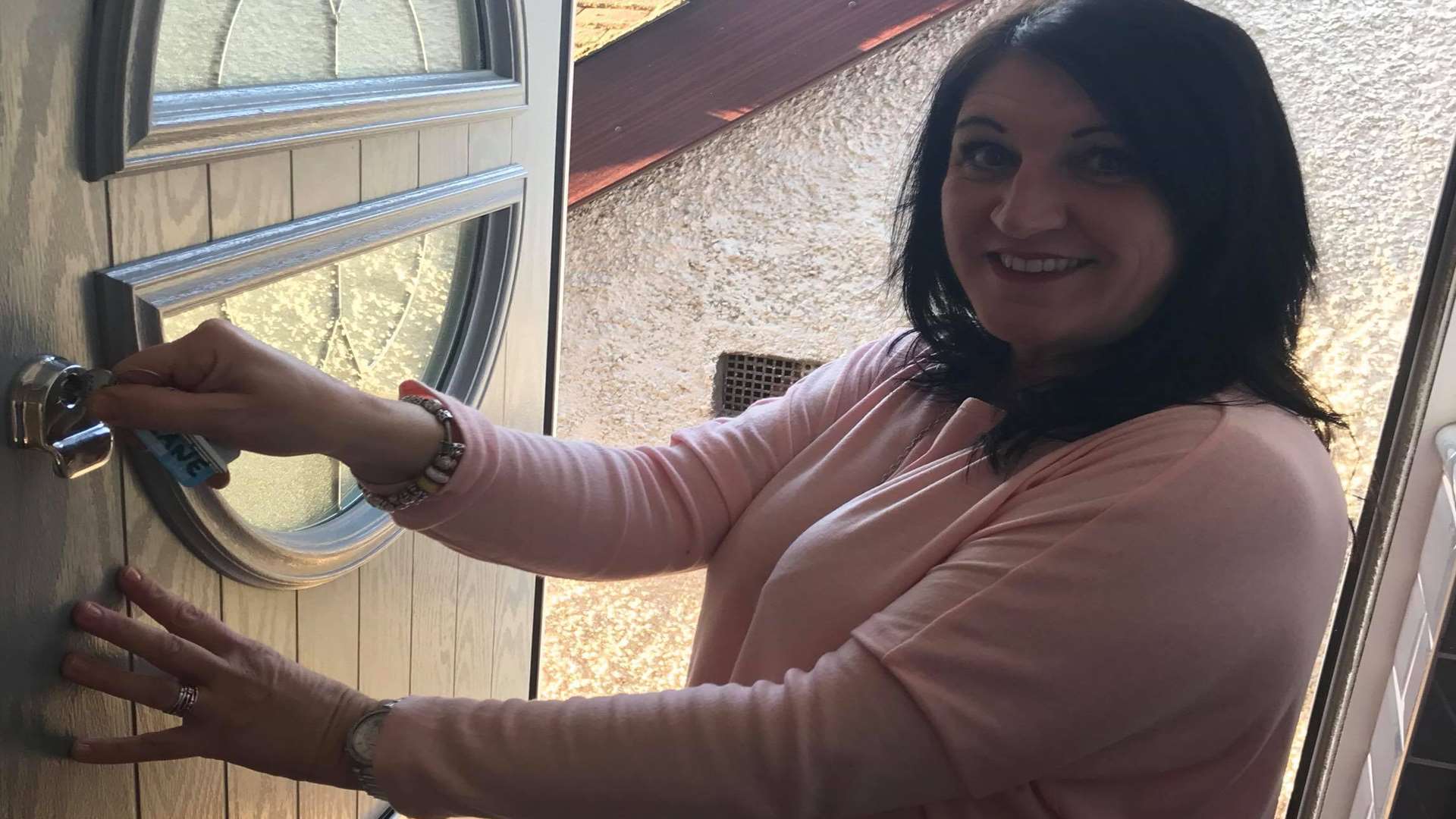 Sonia has moved back into her Halfway home with her husband Mick after a devastating fire last Boxing Day