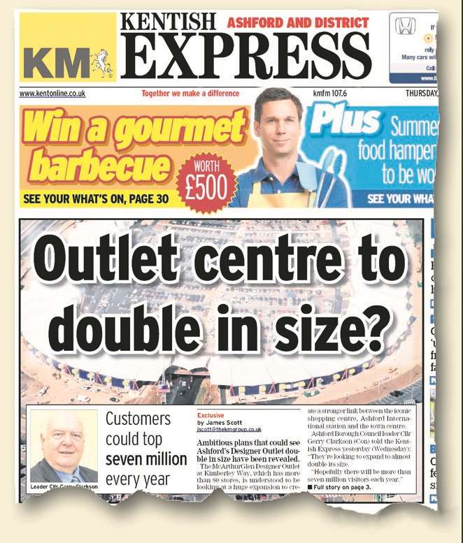 How the Outlet expansion news was first revealed