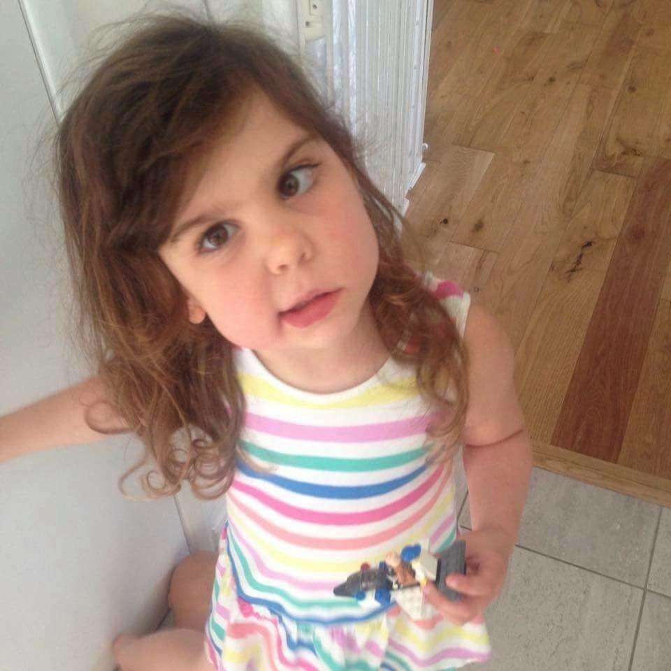 Eva Giles, five, who died after suffering from a brain tumour