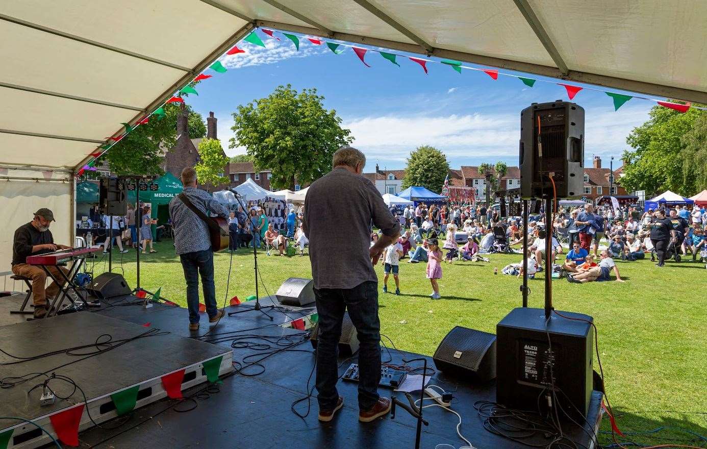 Live music will be played over the three days. Picture: Sue Ferguson