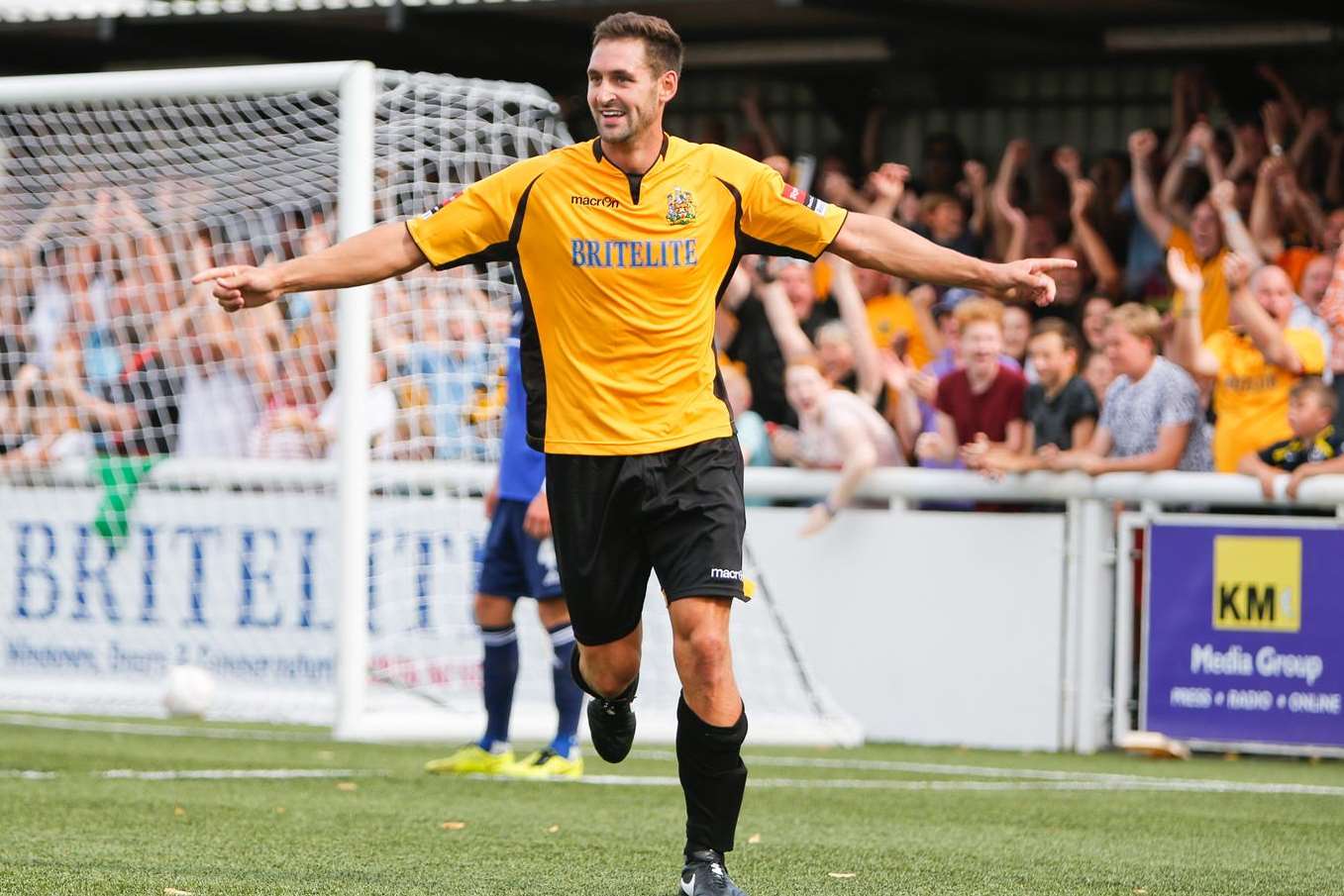 Maidstone United striker Jay May has signed a new deal Picture: Matthew Walker