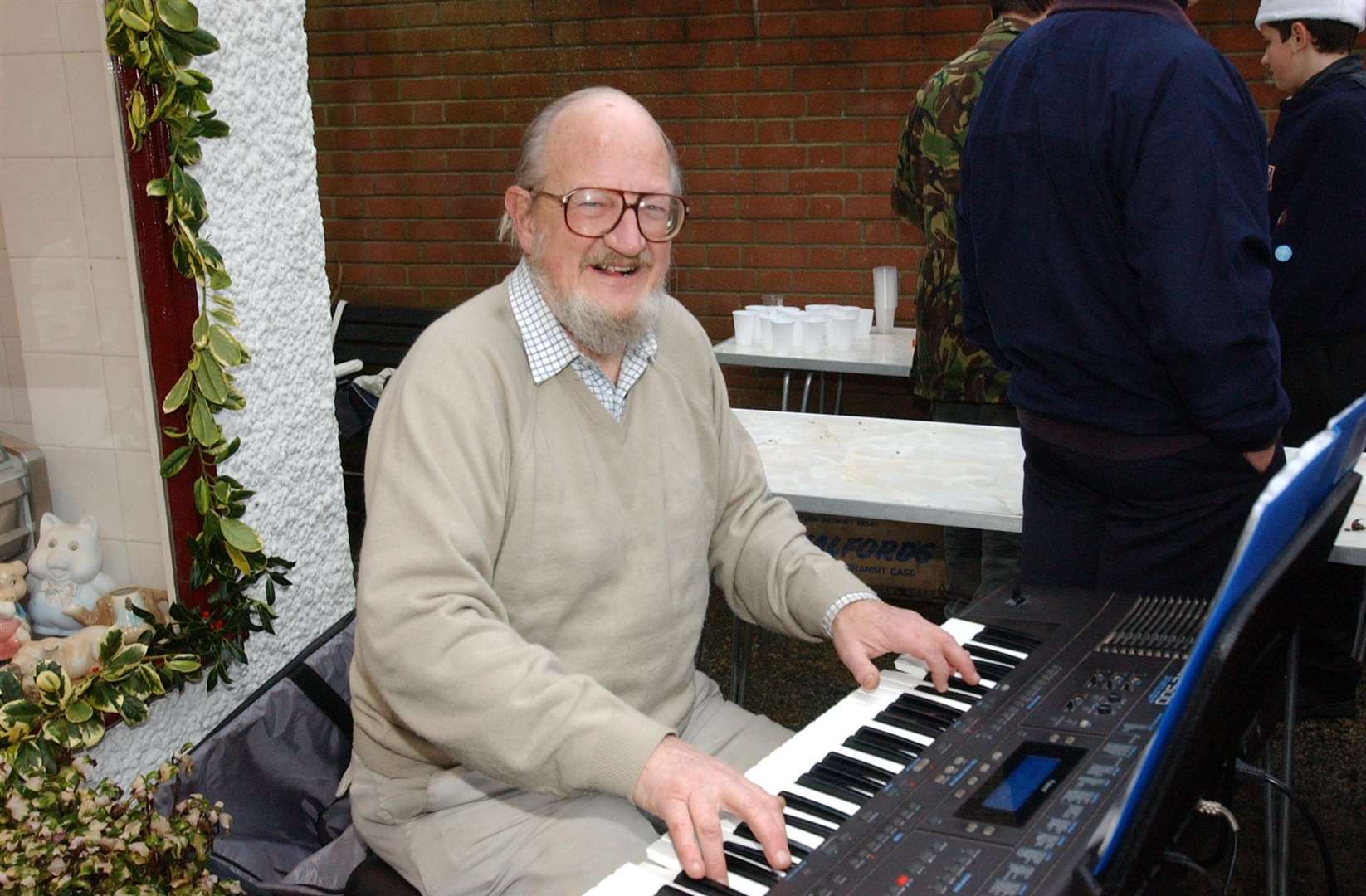 Church organist David Harding had recently been diagnosed with leukaemia