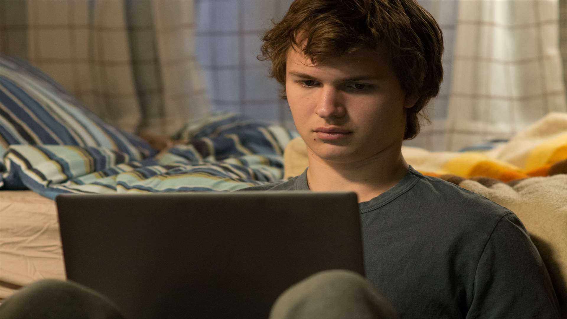 Men, Women & Children, with Ansel Elgort as Tim Mooney. Picture: PA Photo/Handout/Paramount Pictures/Dale Robinette
