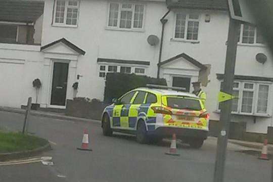 Emergency services attended the scene (photo supplied by Kerri Fisher)