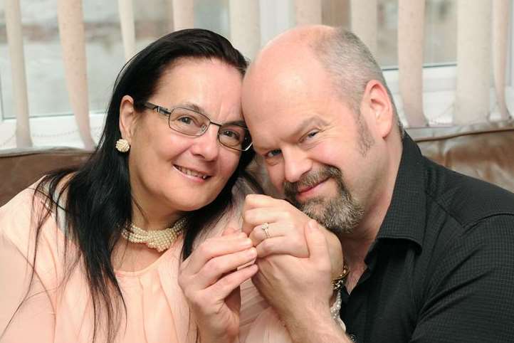 Sheppey's most romantic couple, Sonya Anderson and Kevin Wilson, are now engaged