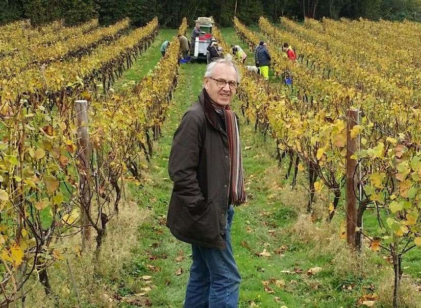 Stephen Skelton MW has had a hand in many of the county's vineyards. Picture: Stephen Skelton