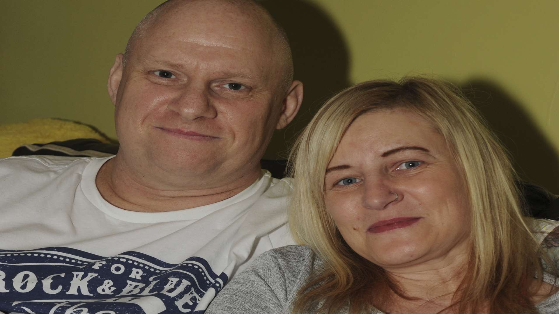 Ray Few and Sally Bester are raising funds for their wedding