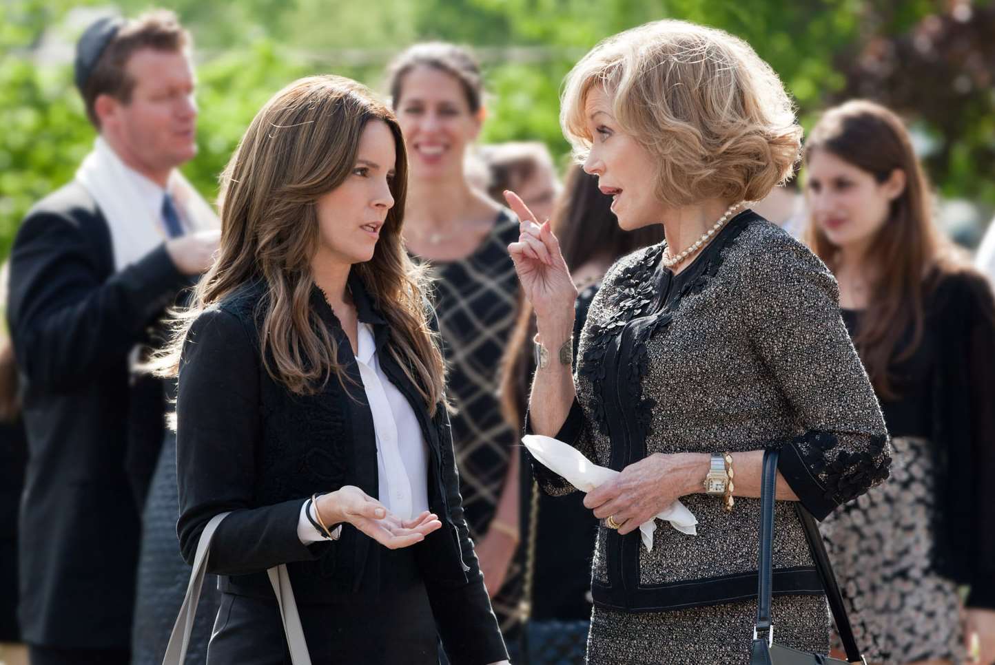 This Is Where I Leave You, with Tina Fey as Wendy Altman and Jane Fonda as Hilary Altman. Picture: PA Photo/Warner Brothers