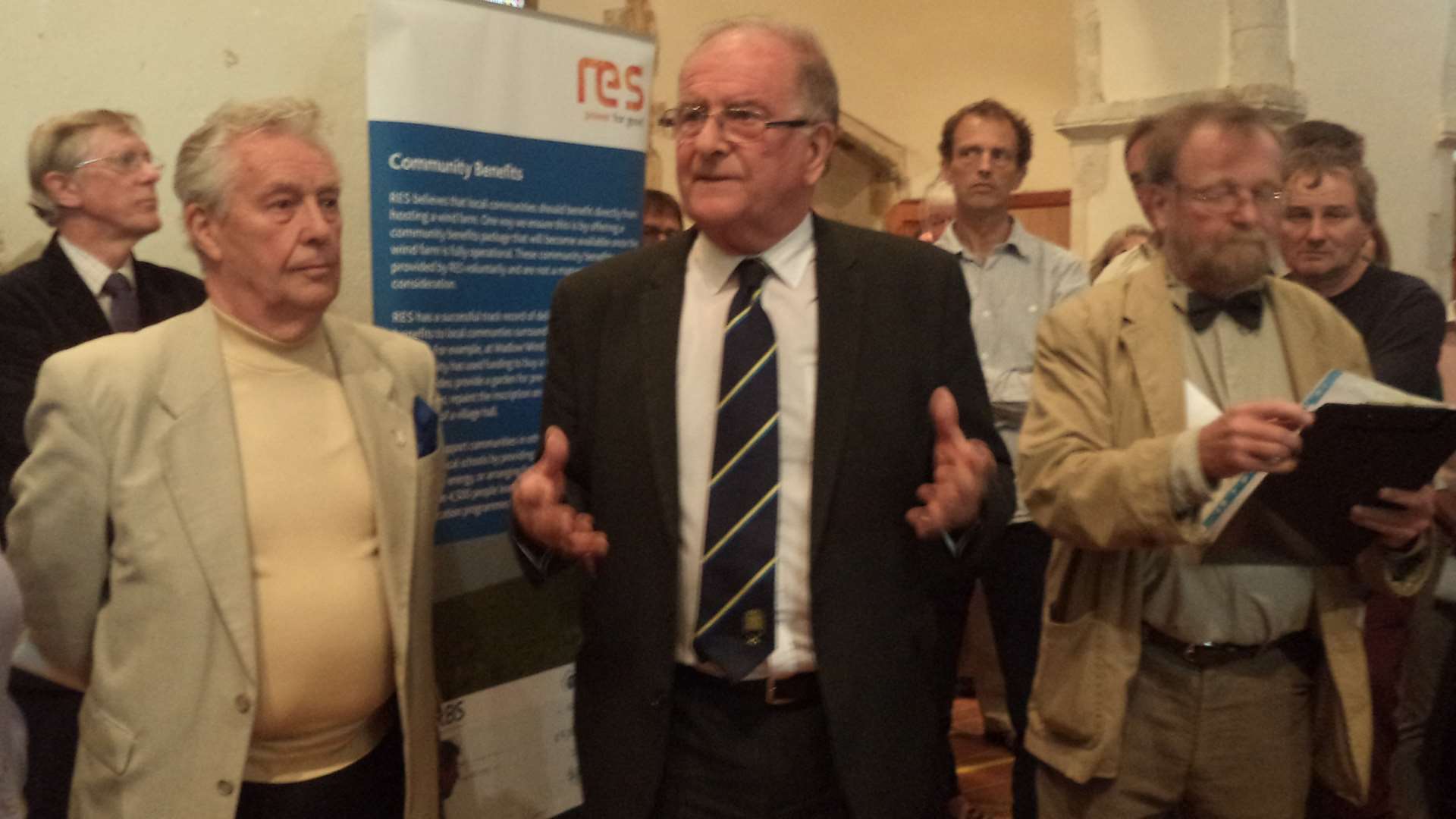 Sir Roger Gale MP spoke against the plans