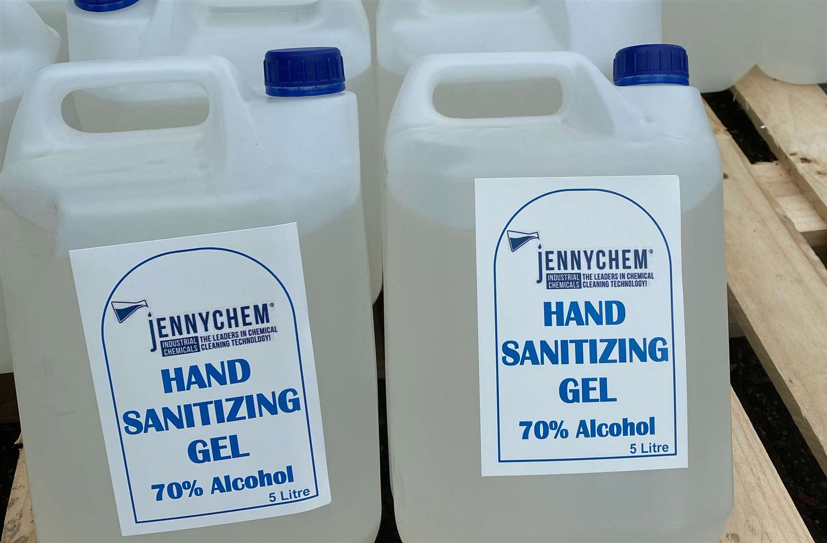 Jennychem produce industrial chemicals including hand sanitiser
