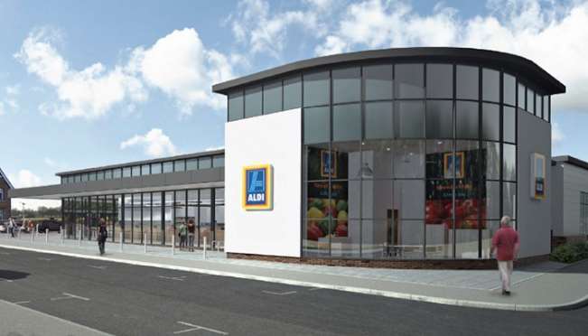 The new Aldi store will be built in King's Road