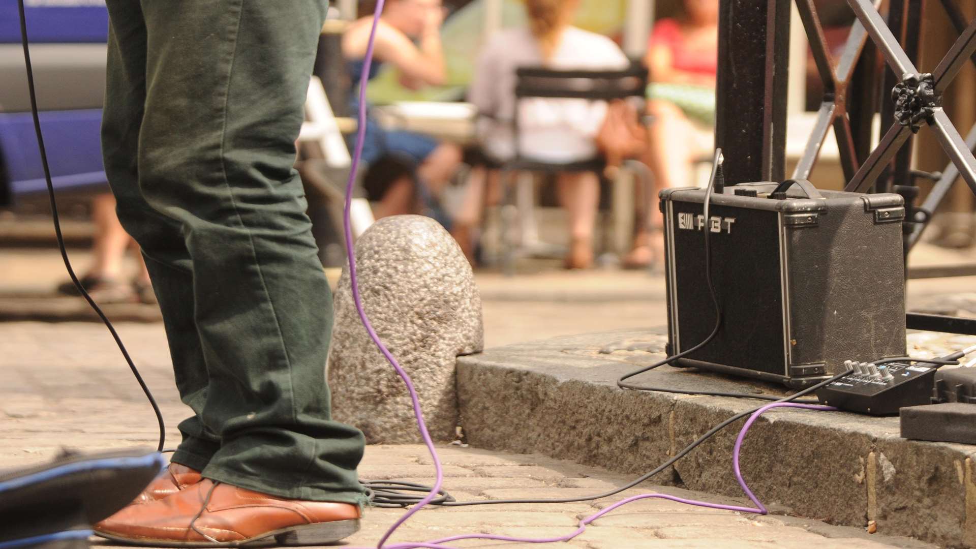 Busking in Canterbury